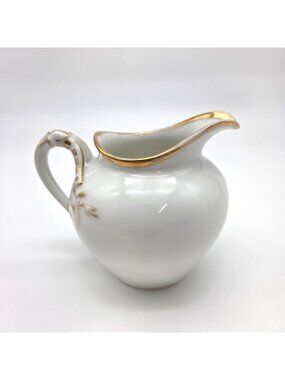 Antique 1871 H&Co Porcelain Creamer English Registry Mark